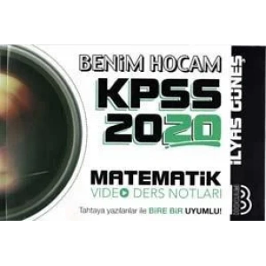 BENİM HOCAM KPSS 2020 MATEMATİ VİDEO DERS NOTLARI