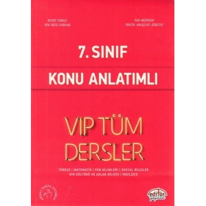 EDİTÖR 7. SINIF TÜM DERSLER KONU ANLATIMLI