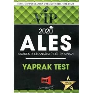 YARGI ALES VİP YAPRAK TEST 2020