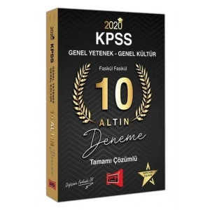 YARGI KPSS GKGY 10 ALTIN DENEME TAM. ÇÖZ.