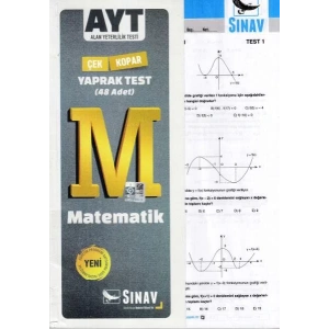 SINAV AYT MATEMATİK YAPRAK TEST