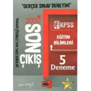 YARGI KPSS EĞİTİM BİLİMLERİ 5 DENEME ÇÖZÜMLÜ