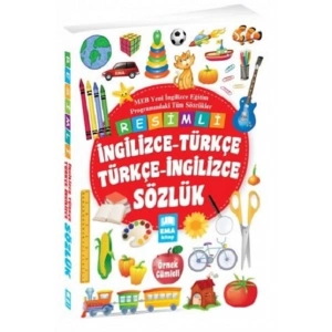 EMA RESİMLİ İNGİLİZCE TÜRKÇE SÖZLÜK KARTON KAPAK