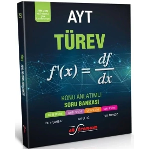 EKSTREMUM AYT TÜREV KONU ANLATIMLI SORU BANKASI