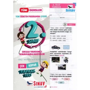 SINAV 2.SINIF TÜM DERSLER YAPRAK TEST