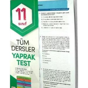 ELEMENT 11.SINIF TÜM DERSLER YAPRAK TEST