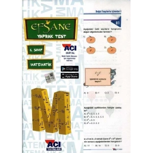 AÇI 6.SINIF MATEMATİK YAPRAK TEST