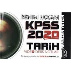 BENİM HOCAM KPSS 2020 TARİH VİDEO DERS NOTLARI