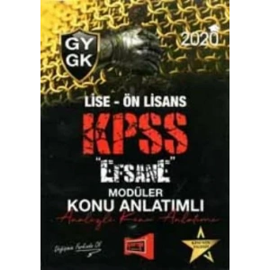 YARGI KPSS LİSE ÖN LİSANS EFSANE MODÜLER KA