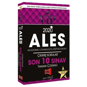 YARGI ALES VİP SON 10 SINAV ÇIKMIŞ SORULAR 2020
