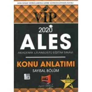 YARGI ALES VİP MODÜLER KONU ANLATIMLI 2020