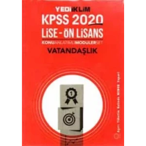 YEDİİKLİM KPSS LİSE ÖN LİSANS KA MÖDÜLER SET