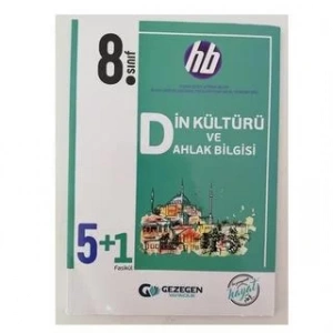 GEZEGEN HB 8.SINIF DİN KÜLTÜRÜ VE AHLAK BİLGİSİ