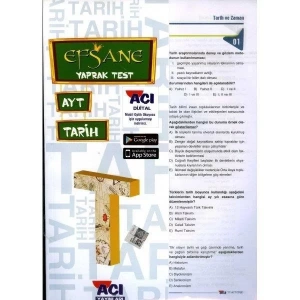 AÇI AYT TARİH YAPRAK TEST