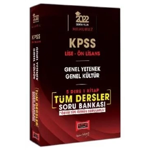 2022 KPSS Lise Ön Lisans GY GK Tüm Dersler Soru B