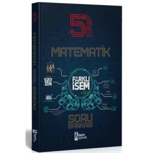İSEM 5. Sınıf Farklı İsem Matematik Soru Bankası