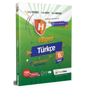 HİPER 6. Sınıf Türkçe Konu Anlatımlı & Soru Bankası