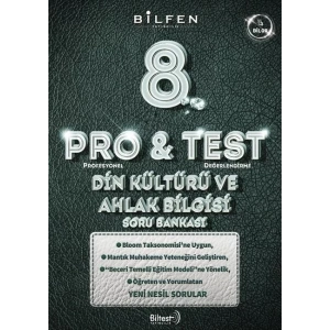 8. SINIF PRO&TEST DİN KÜLTÜRÜ VE AHLAK BİLGİSİ SORU BANKASI