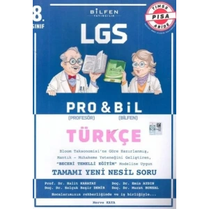 8.SINIF TÜRKÇE 8 PRO&BIL SORU BANKASI