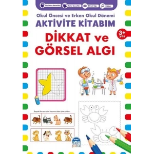 Aktivite Kitabım-Dikkat ve Görsel Algı 3+