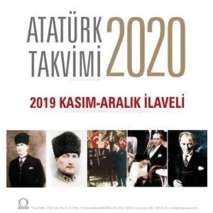 Atatürk Duvar Takvimi 2020