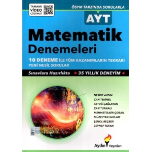 AYDIN AYT Matematik 10 Deneme