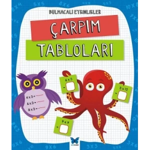 Bulmacalı Etkinlikler Çarpım Tabloları