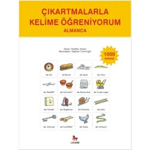 Çıkartmalarla Kelime Öğreniyorum Almanca 1000 Kelime