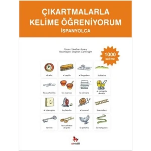 Çıkartmalarla Kelime Öğreniyorum İspanyolca 1000 Kelime