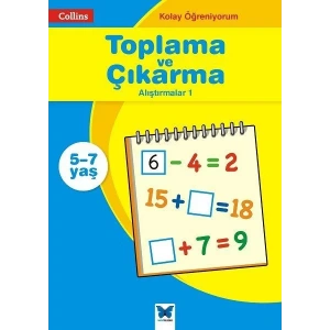Collins - Toplama ve Çıkarma Alıştırmalar 1 Yaş 5-7