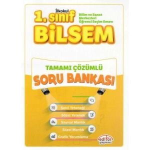 EDİTÖR 1.SINIF BİLSEM SORU BANKASI