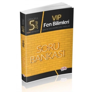 EDİTÖR 5.SINIF FEN BİLİMLERİ SORU BANKASI