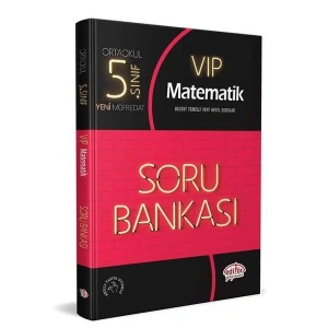 EDİTÖR 5.SINIF MATEMATİK SORU BANKASI