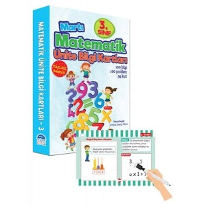 MARTI MATEMATİK ÜNİTE BİLGİ KARTLARI 3.SINIF