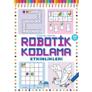Martı-Robotik Kodlama-64 Sayfa(Mavi)