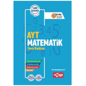 NEGO AYT MATEMATİK SORU BANKASI