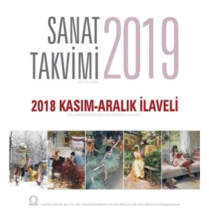 Sanat Takvimi 2019 Masa Takvimi