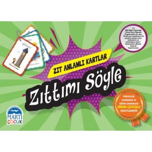Zıt Anlamlı Kartlar-Zıttımı Söyle