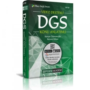 PEGEM DGS KONU ANLATIMLI 2019