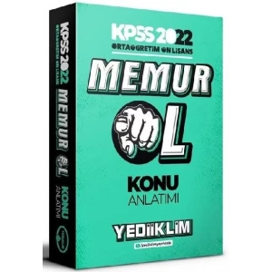 2022 KPSS Ortaöğretim Ön Lisans Memur Ol Konu Anlatımlı