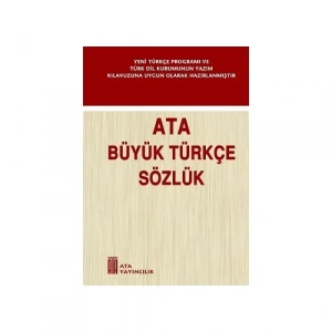 ATA BÜYÜK TÜRKÇE SÖZLÜK CİLTLİ