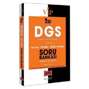 2022 DGS VİP Sayısal Yetenek Sözel Yetenek Tamamı