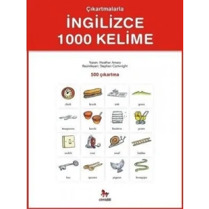 ÇIKARTMALARLA İNGİLİZCE 1000 KELİME - ALMİDİLLİ
