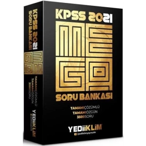 YEDİİKLİM KPSS 2021 MEGA ÇÖZ. SORU BANKASI