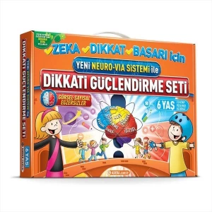 ADEDA DİKKATİ GÜÇLENDİRME SETİ 6 YAŞ