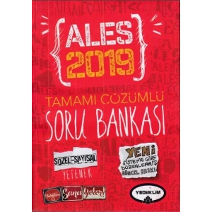 YEDİİKLİM ALES SAYISAL SÖZEL SORU BANKASI 2019