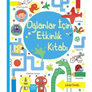 OĞLANLAR İÇİN ETKİNLİK KİTABI - 1001 ÇİÇEK