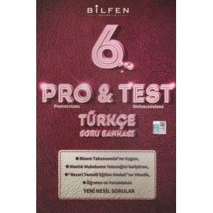 BİLFEN 6.SINIF TÜRKÇE PRO TEST SORU BANKASI