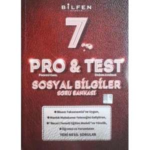 BİLFEN 7.SINIF İNKILAP TARİH PRO TEST SORU BANKASI