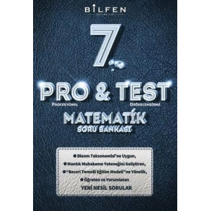 BİLFEN 7.SINIF MATEMATİK PRO TEST SORU BANKASI